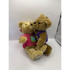 Hallmark Kiss Kiss Bears Magnetic Kissing Bear Set NWT